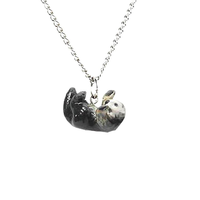 Sea Otter Pendant Porcelain Pendant Blue Planet Jewelry
