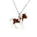 Wild Pony Pendant Porcelain Pendant Blue Planet Jewelry