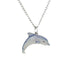 Dolphin Pendant Porcelain Pendant Blue Planet Jewelry