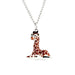Giraffe Pendant Porcelain Pendant Blue Planet Jewelry