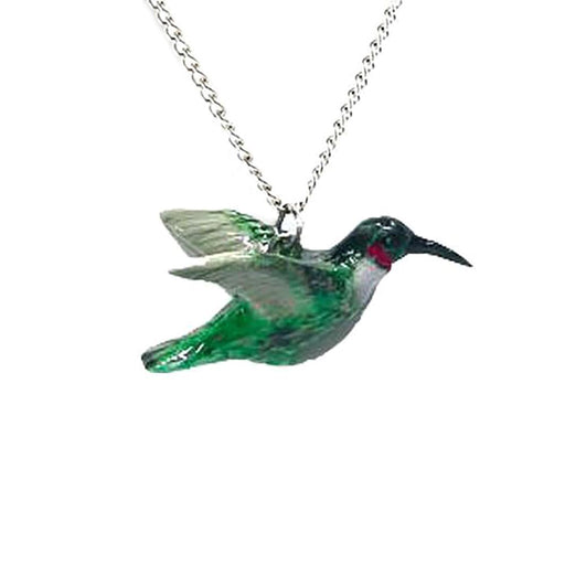 Hummingbird Pendant Porcelain Pendant Blue Planet Jewelry