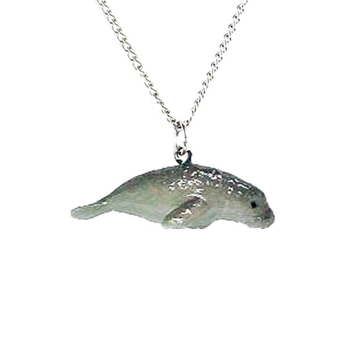 Manatee Pendant Porcelain Pendant Blue Planet Jewelry