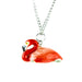 Flamingo Pendant - Porcelain Pendant - Blueplanetjewelry.com