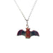Little Brown Bat Pendant Porcelain Pendant Blue Planet Jewelry