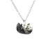 Sea Otter Pendant Porcelain Pendant Blue Planet Jewelry