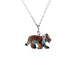 Tiger Pendant Porcelain Pendant Blue Planet Jewelry
