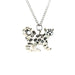 Snow Leopard Pendant Porcelain Pendant Blue Planet Jewelry
