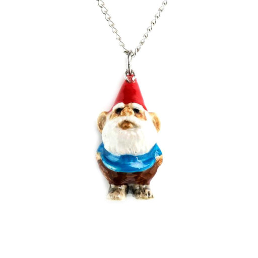 Gnome Pendant Porcelain Pendant Blue Planet Jewelry
