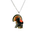 Turkey Pendant Porcelain Pendant Blue Planet Jewelry