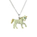 Unicorn Pendant Porcelain Pendant Blue Planet Jewelry