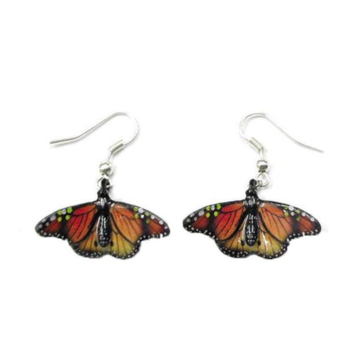 Monarch Butterfly Porcelain Earrings Porcelain Earrings Blue Planet Jewelry