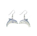 Dolphin Porcelain Earrings Porcelain Earrings Blue Planet Jewelry