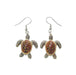 Sea Turtle Porcelain Earrings Porcelain Earrings Blue Planet Jewelry