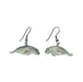 Manatee Porcelain Earrings Porcelain Earrings Blue Planet Jewelry