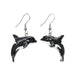 Orca Whale Porcelain Earrings Porcelain Earrings Blue Planet Jewelry