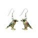 Egyptian Falcon Porcelain Earrings Porcelain Earrings Blue Planet Jewelry