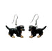 Dachshund Dog Porcelain Earrings - Porcelain Earrings - Blueplanetjewelry.com