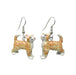 Ginger Kitten Porcelain Earrings Porcelain Earrings Blue Planet Jewelry