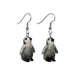 Penguin Chick Porcelain Earrings Porcelain Earrings Blue Planet Jewelry