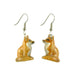 Red Fox Porcelain Earrings Porcelain Earrings Blue Planet Jewelry