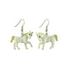 Unicorn Porcelain Earrings Porcelain Earrings Blue Planet Jewelry