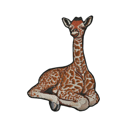 Giraffe Calf Patch - Embroidered Patch - Blueplanetjewelry.com