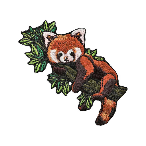 Red Panda Patch - Embroidered Patch - Blueplanetjewelry.com