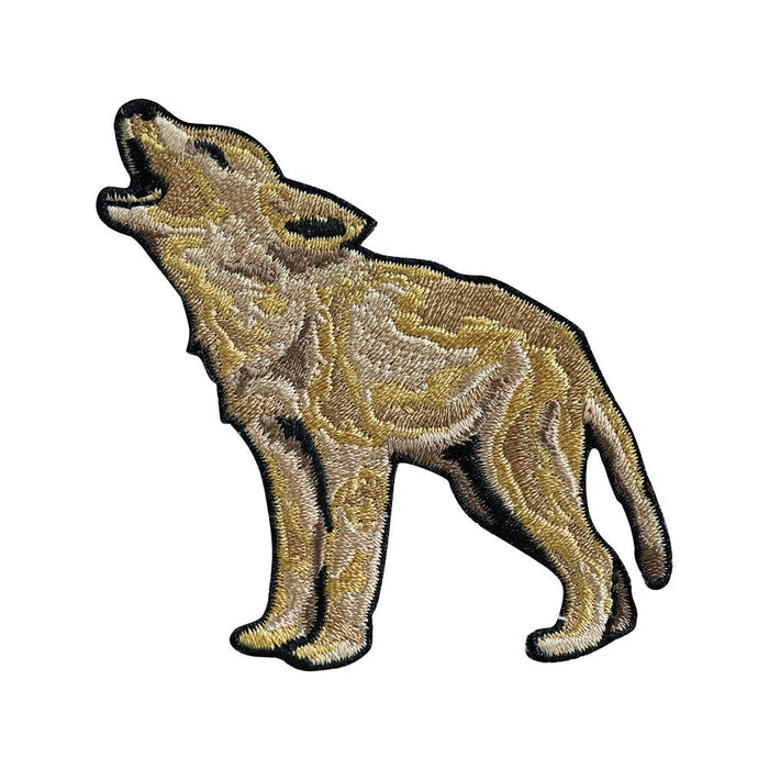 Coyote Pup Patch - Embroidered Patch - Blueplanetjewelry.com