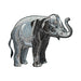 Asian Elephant Calf Patch - Embroidered Patch - Blueplanetjewelry.com