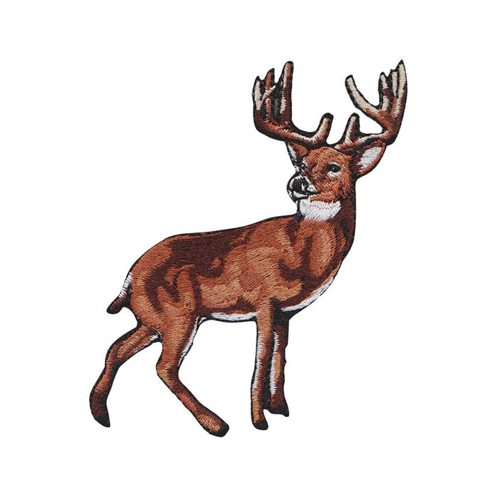 Deer Buck Patch - Embroidered Patch - Blueplanetjewelry.com