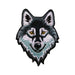 Wolf Head Patch - Embroidered Patch - Blueplanetjewelry.com
