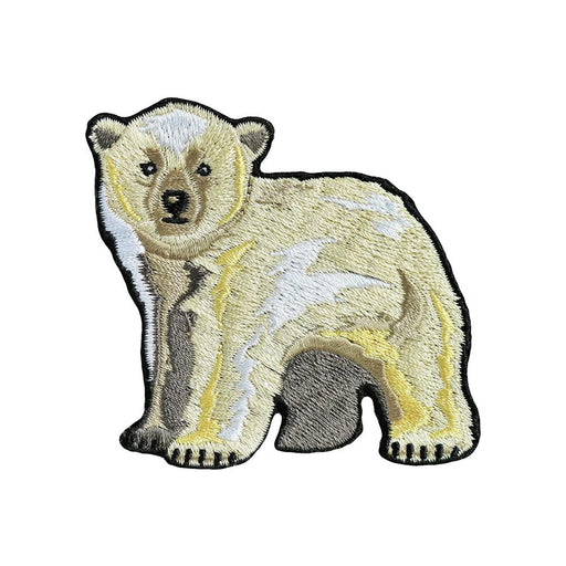 Polar Bear Cub Patch - Embroidered Patch - Blueplanetjewelry.com