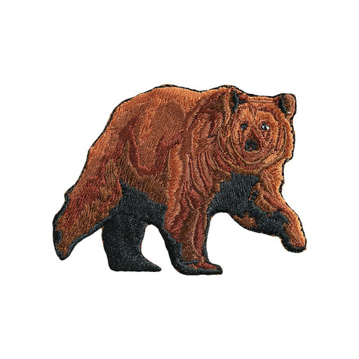 Grizzly Bear Patch - Embroidered Patch - Blueplanetjewelry.com