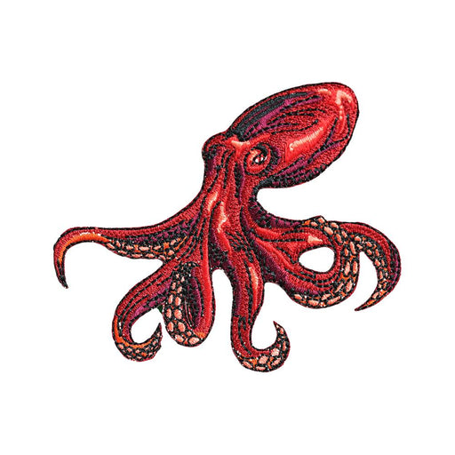 Octopus Patch - Embroidered Patch - Blueplanetjewelry.com