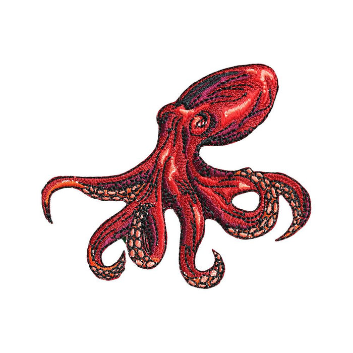 Octopus Patch - Embroidered Patch - Blueplanetjewelry.com