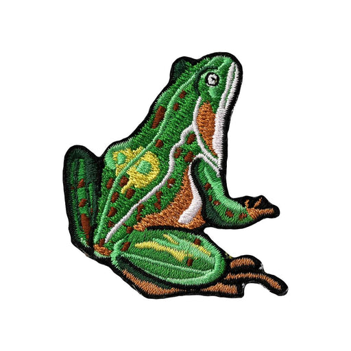Leopard Frog Patch - Embroidered Patch - Blueplanetjewelry.com