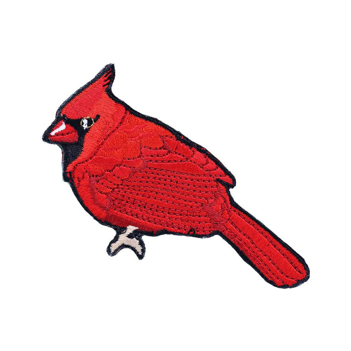 Cardinal Patch - Embroidered Patch - Blueplanetjewelry.com