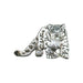 Snow Leopard Cub Patch - Embroidered Patch - Blueplanetjewelry.com