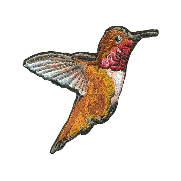 Hummingbird Patch - Embroidered Patch - Blueplanetjewelry.com