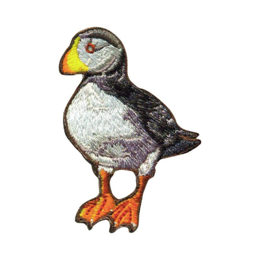 Horned Puffin Patch - Embroidered Patch - Blueplanetjewelry.com