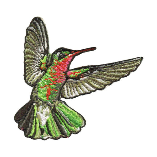 Hummingbird Green Patch - Embroidered Patch - Blueplanetjewelry.com